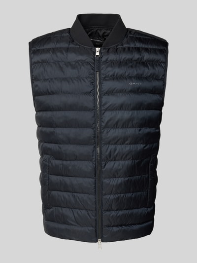 Gant Steppweste mit Zweiwege-Reißverschluss Black 2