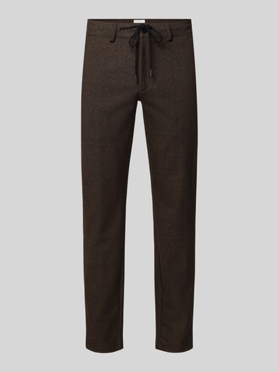 Brax Tapered Fit Jogpants mit Viskose-Anteil Modell 'Phil KBE' Mittelbraun 2