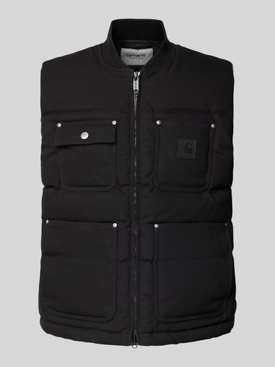 Carhartt Work In Progress Gilet met opstaande kraag, model 'RAYLEY' Zwart - 1