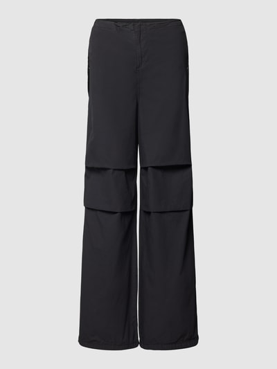 Redefined Rebel Cargohose in unifarbenem Design Black 2