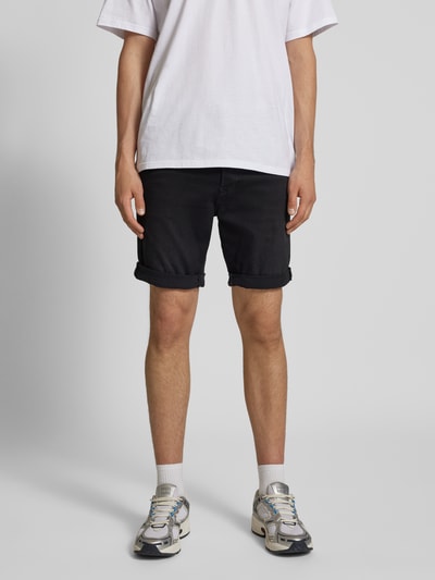 Replay Tapered Fit Jeansshorts mit Eingrifftaschen Modell 'RBJ.901' Black 4