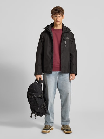 Helly Hansen Jack met capuchon, model 'Juell' Zwart - 1