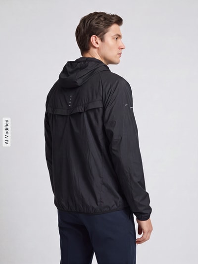 Nike Training Regular Fit Trainingsjacke aus reiner Baumwolle Modell 'STRIDE' Black 5