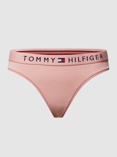 TOMMY HILFIGER Figi z mieszanki bawełny i elastanu  Różowy 2