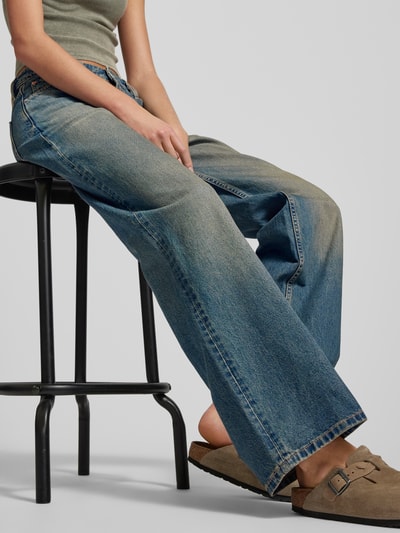 WEEKDAY Loose fit jeans in 5-pocketmodel, model 'Ample' Jeansblauw - 3