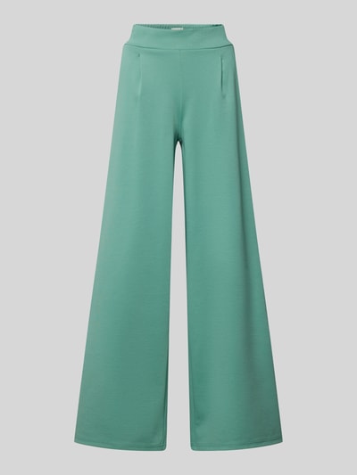 ICHI Wide Leg Stoffhose mit Bundfalten Modell 'KATE' Mint 1