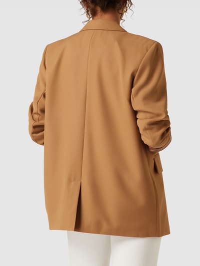 Noisy May Blazer met reverskraag, model 'MILLA' Camel - 5