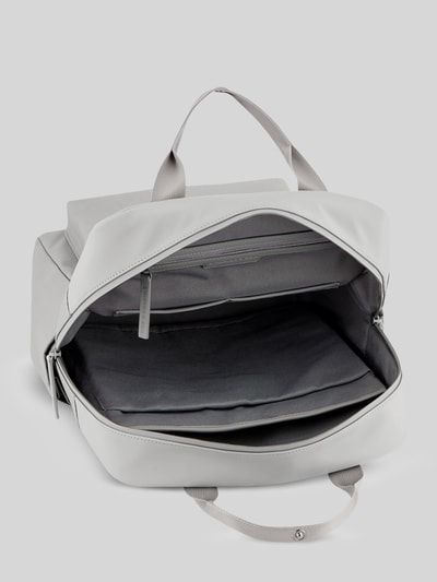 Kapten & Son Rucksack mit Label-Detail Hellgrau 5