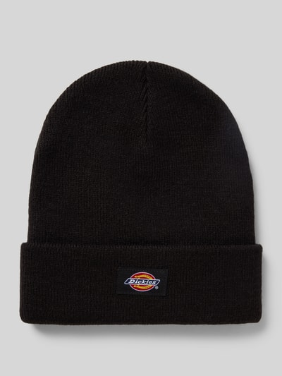 Dickies Beanie in gebreide look, model 'Gibsland' Zwart - 1