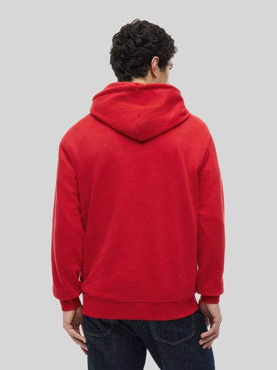 Tommy Jeans Relaxed Fit Sweatshirt aus reiner Baumwolle Rot 5