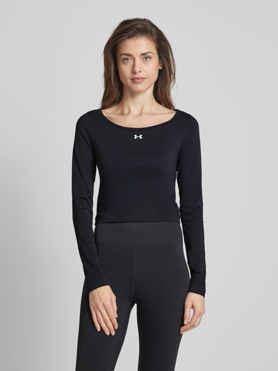 Under Armour Longsleeve met logoprint Zwart - 4