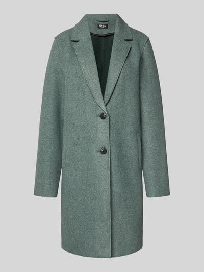 Only Regular Fit Mantel mit Inside-Out-Nähten Modell 'CARRIE' Schilf Melange 2