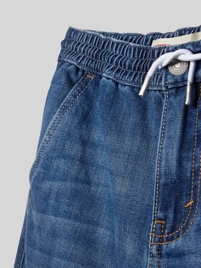 Levi’s® Kids Korte relaxed fit jeans in 5-pocketmodel Blauw - 2