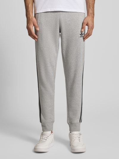 adidas Originals Sweatbroek met elastische band Middengrijs gemêleerd - 4