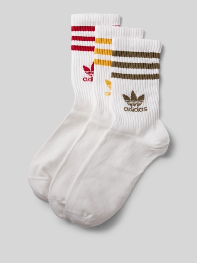 adidas Originals Socken mit Label-Print im 3er-Pack Weiss 1