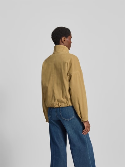 Closed Relaxed Fit Jacke mit Stehkragen Beige 5