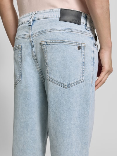 BOSS Orange Straight Leg Jeans mit 5-Pocket-Design Hellblau 3