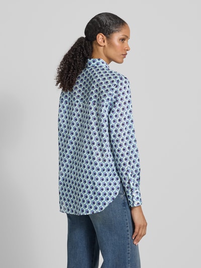 Christian Berg Woman Hemdbluse mit Knopfleiste Aqua 5