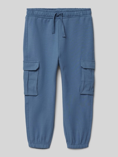 Name It Regular Fit Sweatpants mit Cargotaschen Modell 'NEIL' Blau 1