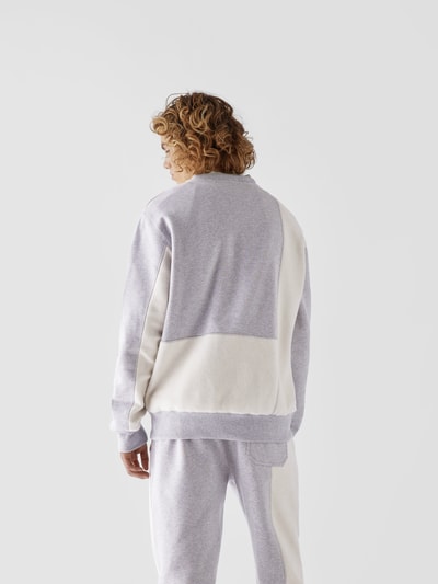 Helmut Lang Sweatshirt mit Colour-Blocking-Design Hellgrau 5