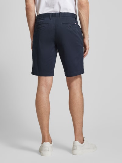 Tommy Hilfiger Relaxed Fit Chinoshorts aus Baumwoll-Mix Modell 'HARLEM' Marine 5