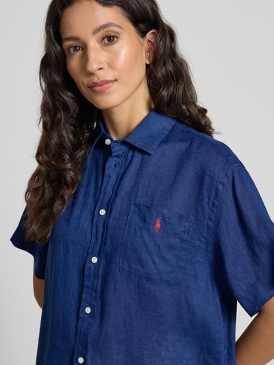 Polo Ralph Lauren Loose fit overhemdblouse van puur linnen Marineblauw - 3