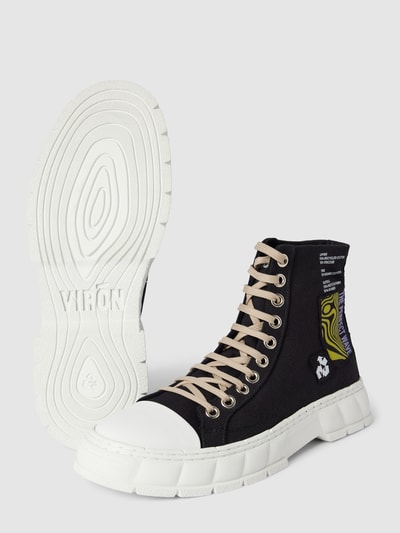 Viron High Top Sneaker mit Schnürverschluss Modell '1968 Daze' Black 3