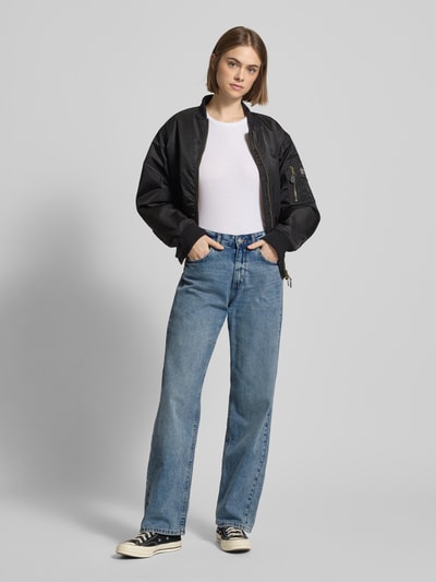 Only Straight Fit Jeans aus reiner Baumwolle Modell 'ELLA' Jeansblau 1