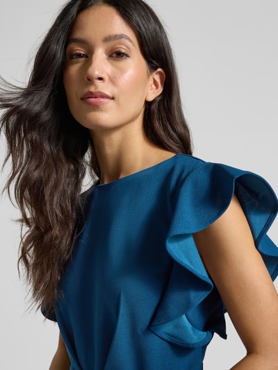 Apricot Jumpsuit mit Rüschen Petrol 3