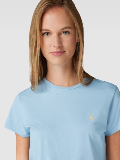 Polo Ralph Lauren T-Shirt mit Logo-Print Rauchblau 3