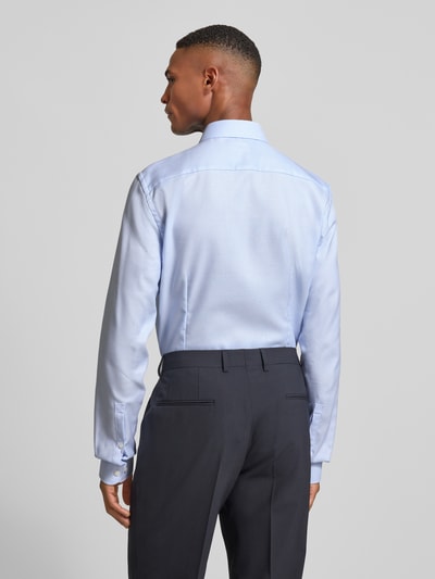 Jake*s Slim Fit Businesshemd mit extra langem Arm Bleu 5