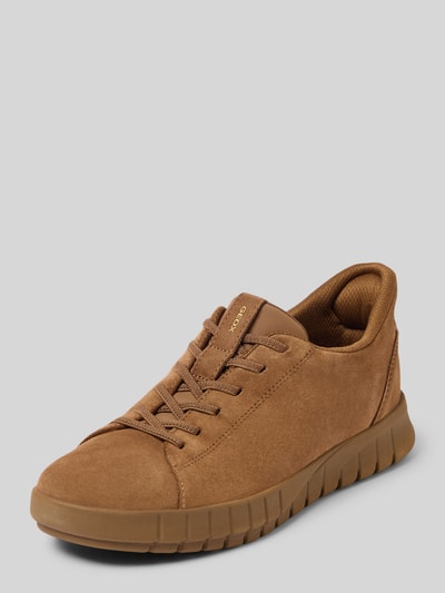 Geox Sneakersy sznurowane model ‘FLEXTRIDE PLUS’ Średniobrązowy 1