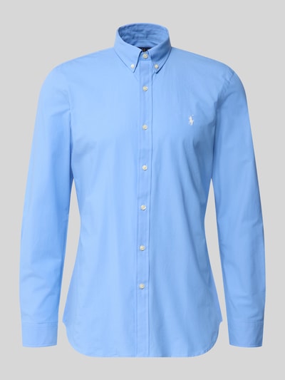 Polo Ralph Lauren slim fit vrijetijdsoverhemd van katoenmix Lichtblauw - 1