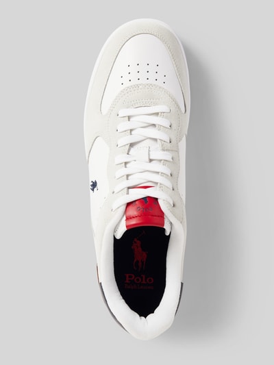 Polo Ralph Lauren Sneaker mit Logo-Stitching Modell 'MASTERS' Weiss 4