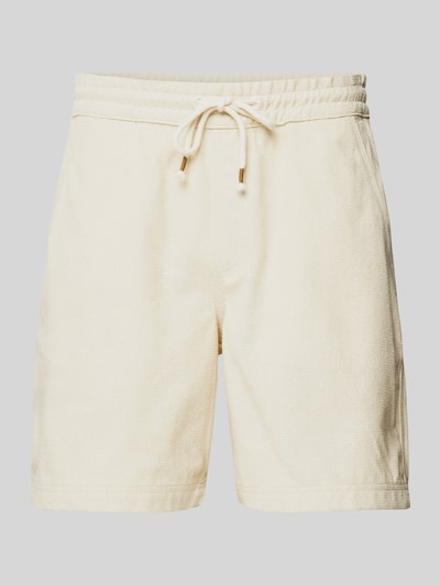 GABBA Shorts mit elastischem Bund Beige 2