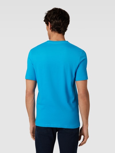 s.Oliver RED LABEL T-shirt met labelprint Turquoise - 5