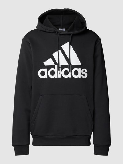 ADIDAS SPORTSWEAR Bluza z kapturem z obniżonymi ramionami Czarny 2