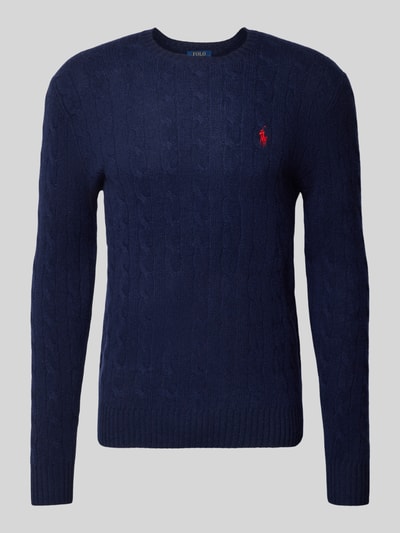 Polo Ralph Lauren Pullover mit Logo-Stitching Marine 2