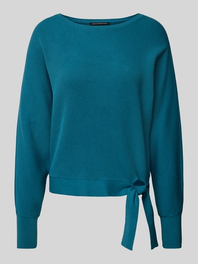 Betty Barclay Gebreide pullover met ribboorden Petrol - 2