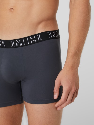 HOM Boxershort met stretch in een set van 3 stuks, model 'Patrick' Donkergrijs - 4