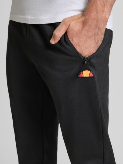 Ellesse Sweatpants met elastische band, model 'BERTONI' Zwart - 3
