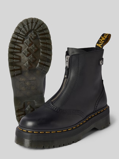 Dr. Martens Buty skórzane z podeszwą na platformie model ‘Jetta’ Czarny 3