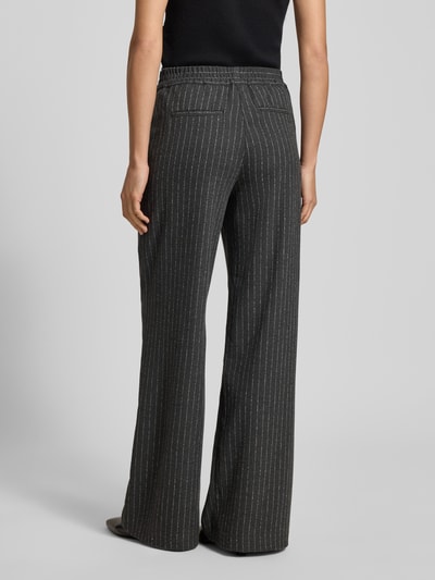 Milano Italy Broek met elastische band Antraciet - 5