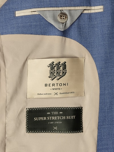 Bertoni 2-Knopf-Sakko mit Stretch-Anteil  Bleu 4