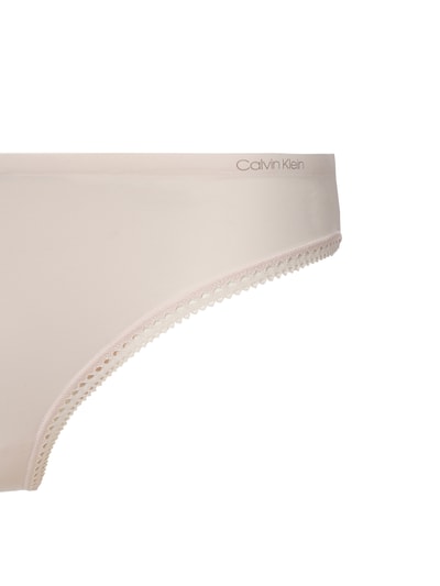 Calvin Klein Underwear String van microvezel  Lichtroze - 2