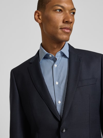 Jake*s Slim Fit Businesshemd mit Kentkragen Bleu 3