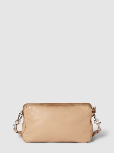 LIEBESKIND BERLIN Crossbody Bag aus echtem Leder mit Label-Print Modell 'CLARICE' Sand 5