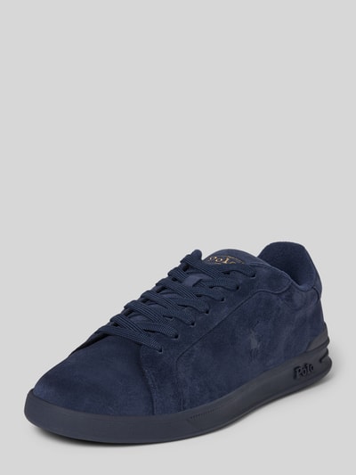 Polo Ralph Lauren Sneaker aus echtem Leder Modell 'HERITAGE COURT' Dunkelblau 1