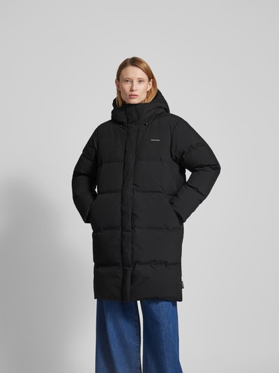 Holzweiler Steppjacke in Überlänge Black 4