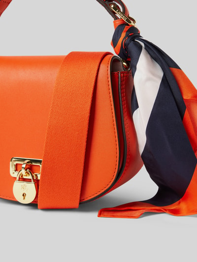 Lauren Ralph Lauren Handtasche mit Label-Applikation Modell 'TANNER' Orange 3